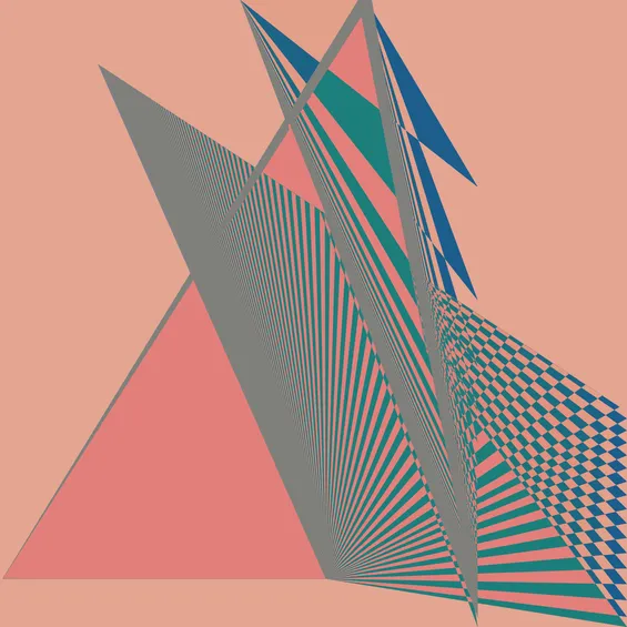 Generative artwork: Self-Intersection Study (sample 1) by Tim Murray-Browne