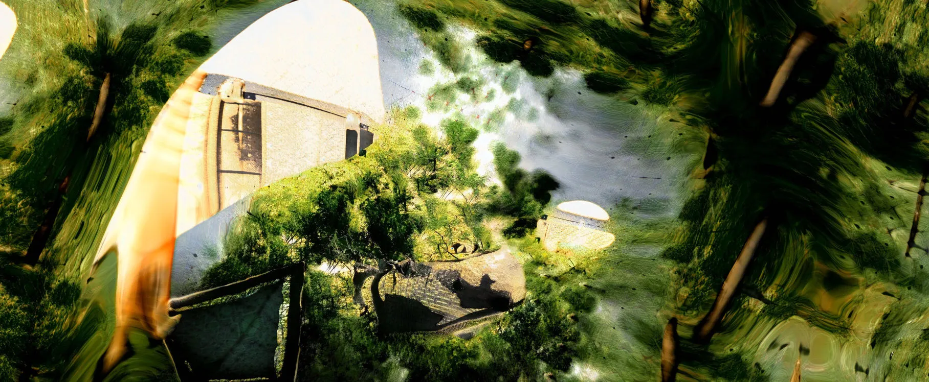 A still from Cosmic Insignificance Therapy, an audio-visual work from the series Diffeomorphism by Tim Murray-Browne.