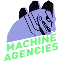 Logo for the Machine Agencies research cluster of the Milieux Institute, Concordia University