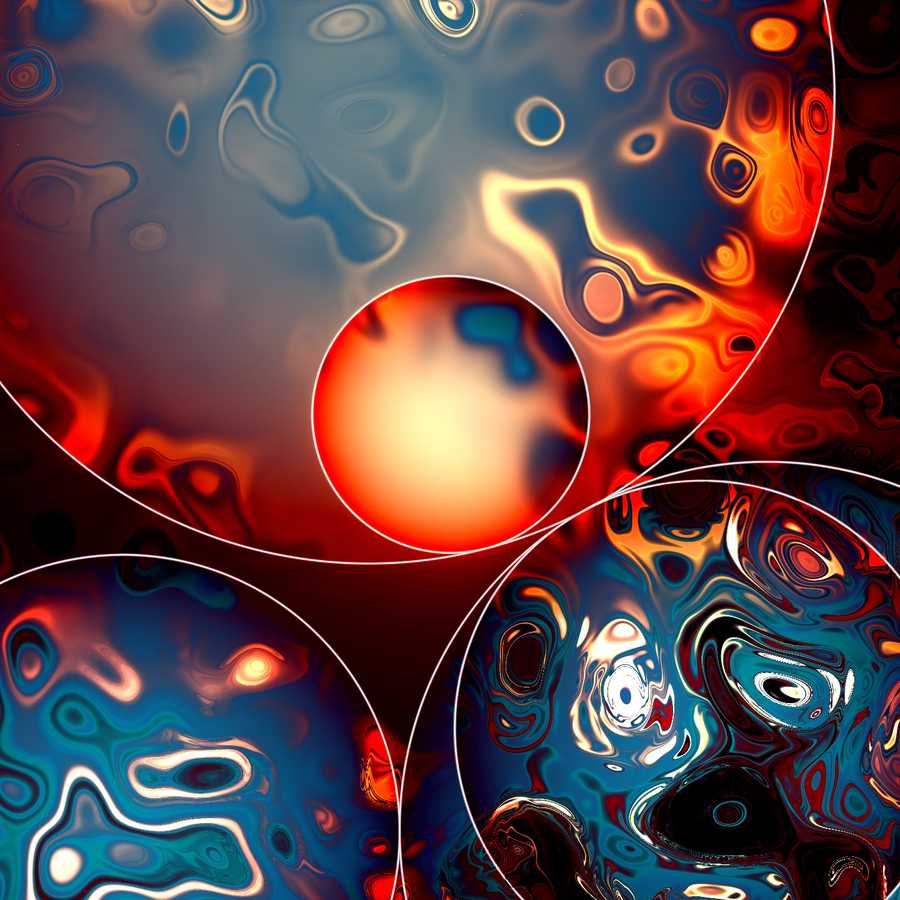 A work-in-progress render of the generative visual artwork 'What seem'd corporal melted as breath into the wind'